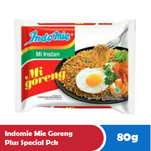 INDOMIE MIE GORENG PLUS SPECIAL PCK 80g