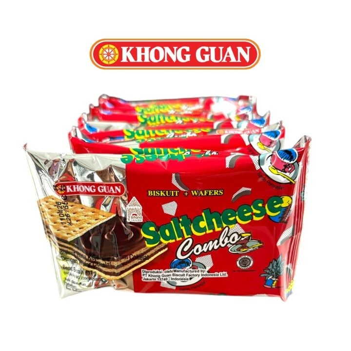 KHONG GUAN CRACKERS+WAFER SALTCHEESE COMBO SCT 20/17g