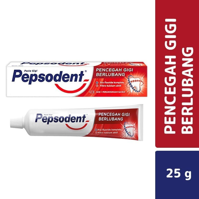PEPSODENT PASTA GIGI (72023) STANDARD TUB 25g