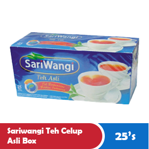 SARIWANGI TEH CELUP ASLI BOX 25X1.85g