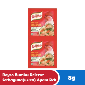 ROYCO BUMBU PELEZAT SERBAGUNA(87881) AYAM PCK 12x8/7.5 g