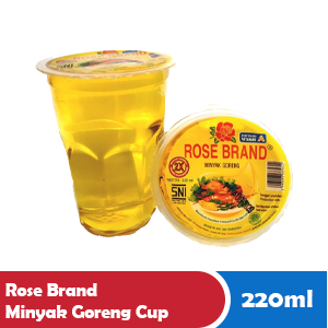 ROSE BRAND MINYAK GORENG CUP 220mL