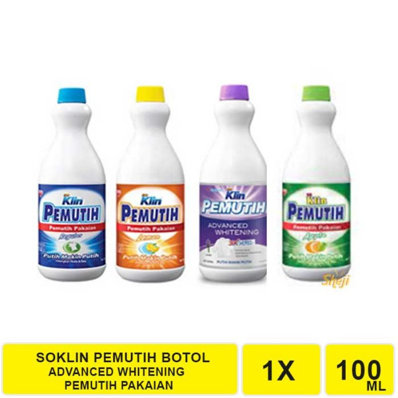 So Klin Pemutih Botol 100g